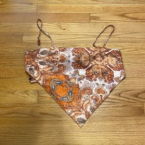 Paisley Bandana Tie Shirt